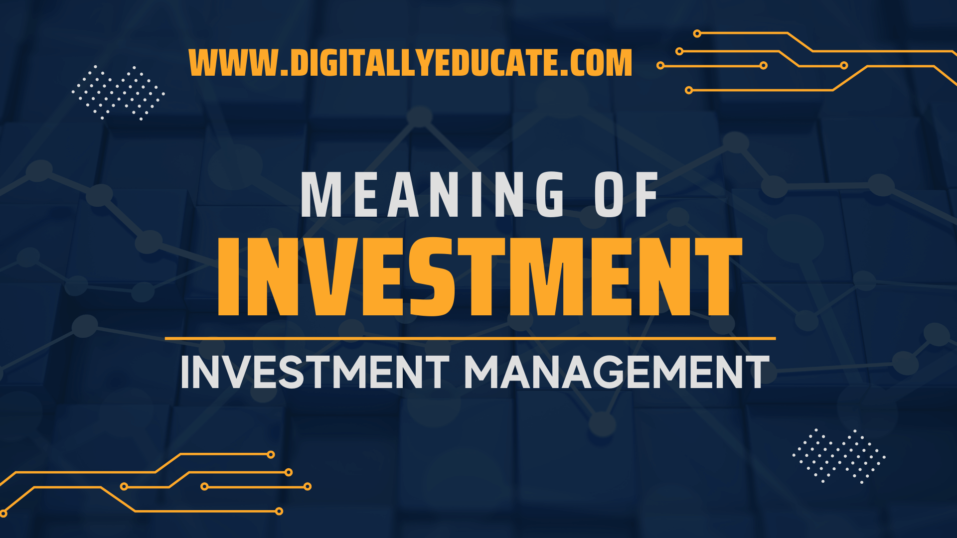meaning of investment