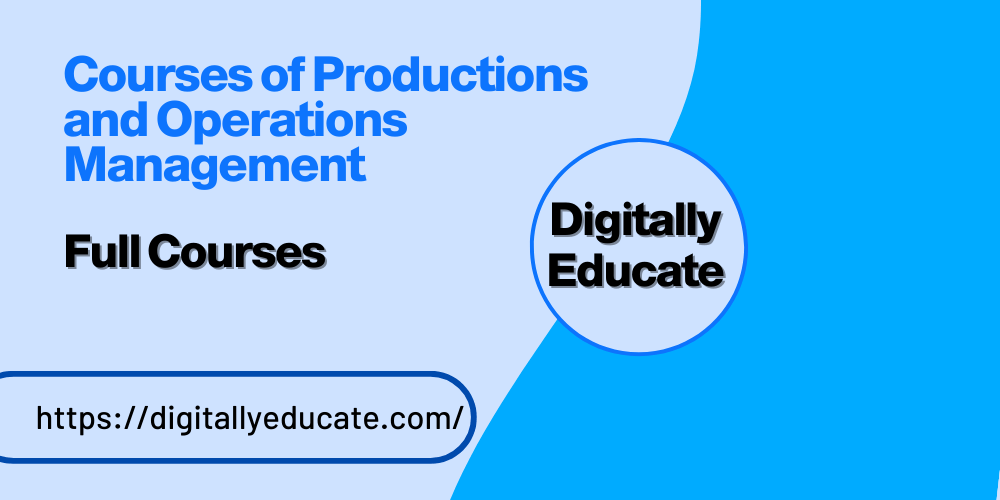 Productions and Operations Management