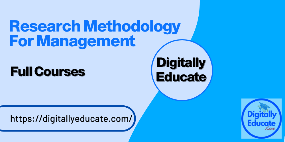 Research Methodology for mgmt